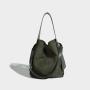 Autumn Trendy Brown Large Capacity Casual One Shoulder Crossbody Sling Bags Designer Bag Women Handbags Ladies