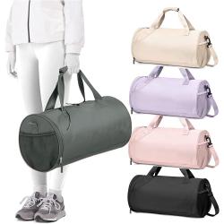 New Large Capacity Travel Gym Bag Waterproof Luggage Sports Bag With Shoe Compartment