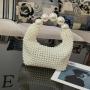 Unique Design Pearl Bag Socialite Handwoven Hollow Beaded Handbag Exquisite Luxurious Comfortable Banquet Women's Wedding Bag
