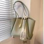 Large capacity new versatile and stylish one shoulder tote bag