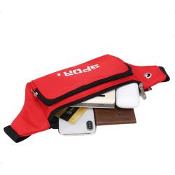 Gelory Wholesale Price Adjustable Portable Waist Belt Bag Custom Fanny Pack Crossbody Nylon Waist Bags For Women