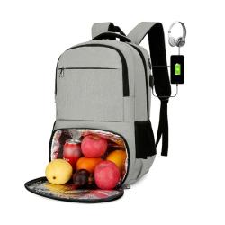 Gelory Outdoor Sports Picnic Large Capacity Waterproof Lunch Bags Customized Logo Thermal Cooler Bag Backpack With USB Port