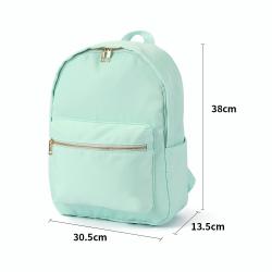 Durable Light Weight Bright Colors Waterproof Nylon Backpack School Bags Girls Back To School Pack Custom Teenager School Bags