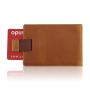 Wholesale Genuine Leather Rfid Wallet Men Money Clip Crazy Horse Leather  Money Clips
