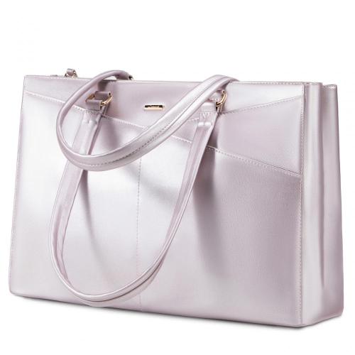 2022 LOVEVOOK 15.6 Inch Waterproof Leather Computer Bags ladies Business Office Work Bag Briefcase women Laptop Tote Bags