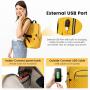 LOVEVOOK OEM ODM 15.6 17.3 18.4 Inches Business Computer Bag pack with USB Port Travel Laptop Backpacks 2024 Women School Bags