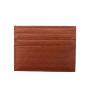 Front Pocket Men's Wallet Thin Slim Minimalist RFID Blocking Portable Leather Credit Card Holder Multi-card Slot Card Holder