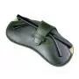 Custom 2024 Oiled Waxed Genuine Leather Glasses Bags Fashion Handbag Sun Glass Pouch