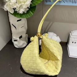 2024 Custom Weave Genuine Leather Underarm Tote Bag Handbag For Women Luxury Purse