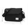 China factory sale simple casual light messenger bag unisex large capacity nylon shoulder bag