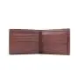 High quality men genuine leather trifold wallet rfid blocking custom wallet