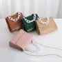 Crocodile print small square bag crossbody women's shoulder bags wholesale small bag thick chain handbag female