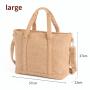 Custom Winter Stylish Cute Weekender Fluffy Teddy Sling Bags Women Girls Shoulder Tote Bags Blank Sherpa Handbags For Ladies