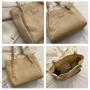 KBW374 Hot Spring Summer Tote Bag New Temperament Fashion Shoulder Beach Bag Large Capacity Solid Colour Woven Bags For Women