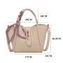 Customized Logo Sac A Main Elegant Scarves Bucket Bags Crossbody Bag Ladies Handbag For Women