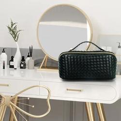 Large Capacity Travel Cosmetic Bag  Multifunctional Makeup Bag for Easy Access Waterproof Large-capacity Travel Cosmetic Bag