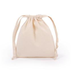 Wholesale Fashion & Vintage Style Cotton Drawstring Storage Bag Blank Gift Bag for Daily Necessities and Jewelry Dust