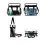 KBW759 PVC Women's Shoulder Bag Transparent Solid Color Crossbody Simple Casual Jelly Bag