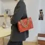 Chains Ladies Designer Bags Pu Ladies Hand Bag Handbags Stone Grain Bolsos Magnetic Button Womens Handbags And Purses RY74001