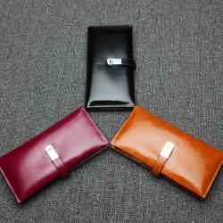 Carteira Slim Feminina Billeteras De Cuero Wholesale Designer Brand Luxury Leather Ladies Wallets Custom Purses Wallet Women