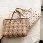 2024 New Female tote bag Small Design Sense   Shoulder Bag Large Capacity Travel Handbag