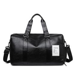 New Short Distance Travel Bag Female Yoga Exercise Training Bag Male Pu Waterproof Portable Travel Bag