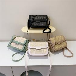 Straw Braid Bags Women Handbags Ladies Pure Color Bags For Women High Quality Wholesale Women Handbags