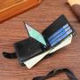 Factory Wholesale Men's Wallet Durable Leather Short PU Leather Zipper Buckle Money Clip New Leather Wallet Multi Card Position