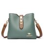 2024 Women's Fashion Bucket Bag with Single Strap New Contrast Design for Europe and America Bags for Women