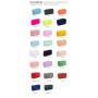 Hot Sale 21 Colorsnylon Waterproof Personalized Makeup Bag Travel Pouches Makeup Case Nylon Pouch Bag with Zipper