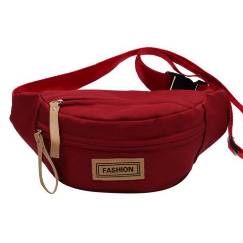 ZWY051New Wholesale Zipper Crossbody Waist Bag Outdoor Sport Travel Hiking Nylon Shoulder Bag Unisex Daily Lightweight Bag