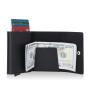 Customized Leather Aluminum Holder Card Holder Men Pop Up Wallet