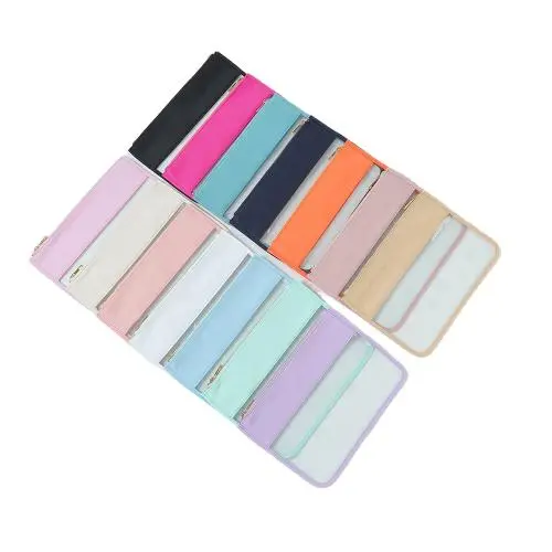 Travel Transparent Pouch Bag Women Makeup Clear PVC Bag Bride maid Best Gift Custom PVC Zipper Bag