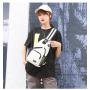 HR364 New Fashion Unisex Chest Bag Wholesale Single Shoulder Waterproof Backpack Oxford Cloth Earphone Hole Portable Side Bag