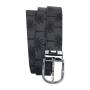 Customize Men's Casual Jean Leather Belt Wide 4MM Thick Alloy Prong Buckle Work Dress Belt for Men