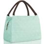 High Quality Reusable Insulated Lunch Bag Travel Picnic Cooler Tote Box Bag With Anti-Slip Soft Handle