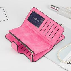 OEM012 Fashion Women Wallets Long Wallet Female Purse PU Leather Clutch Wallets Ladies Coin Purses Phone ID Credit Card Holders