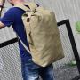 ZF053 Fashion Large-capacity Shoulder Bag Men Outdoor Travel Sports Bag Trend Breathable Polyester Canvas Handbag Backpacks