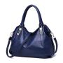 2024 Bags for Women Soft Leather Handbag Large Capacity Lady Style Portable Women's Shoulder Messenger Bag Middle-Aged Women
