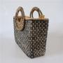New design in 2019 simple and generous weaving ladies hand bags