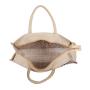 Gelory Factory Wholesale Eco-Friendly Reusable Natural Jute Burlap Shopping Grocery Tote Bags