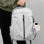 Fashion Boy Large Capacity polyester backpack sports casual shoulder back bag student backpack fit 14 inch laptop backpack