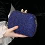 2024 New Diamond Evening Bag Fashion Luxury Banquet Handbag Handmade Rhinestone Bag Sparkling Clutch Bag