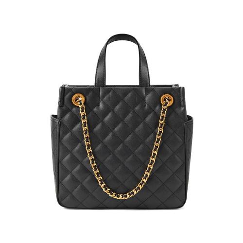 OEM ODM Fashion Shoulder Bag Luxury Ladies Tote Bag Big Capacity Elegant Metal Chain Women Handbags