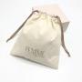 Natural Cotton Drawstring Dust Bag With Waterproof Cloth Swimsuit Underwear Clothes Shoe Packaging Cotton Dust Pouch