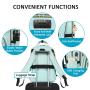 LOVEVOOK 2022 Unisex Travel Anti-Theft Business Computer Backpacks with Lock School Bookbag Laptop Backpack for Men & Women