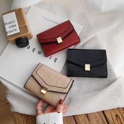 Custom wallet Small credit card bag change portable decorative zipper niche design plus logo