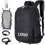 Custom Logo Outdoor Men Sports Fitness Gym Waterproof Basketball Backpack School Boy Bookbags