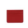 Ultra Thin Slim Mini Small Portable Men's Card Wallet Imported Litchi Pattern Genuine Leather Embossed Logo Credit Card Holder