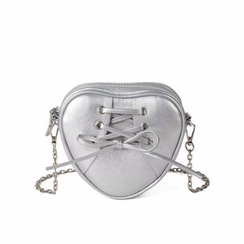 Wholesale 2024 New Design  PU Leather Fashion Simple Style Hand Bag Soft Genuine Leather Women Bucket Bag